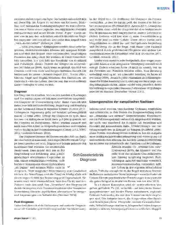 Vorschauseite 4: Zukunft der Demenz