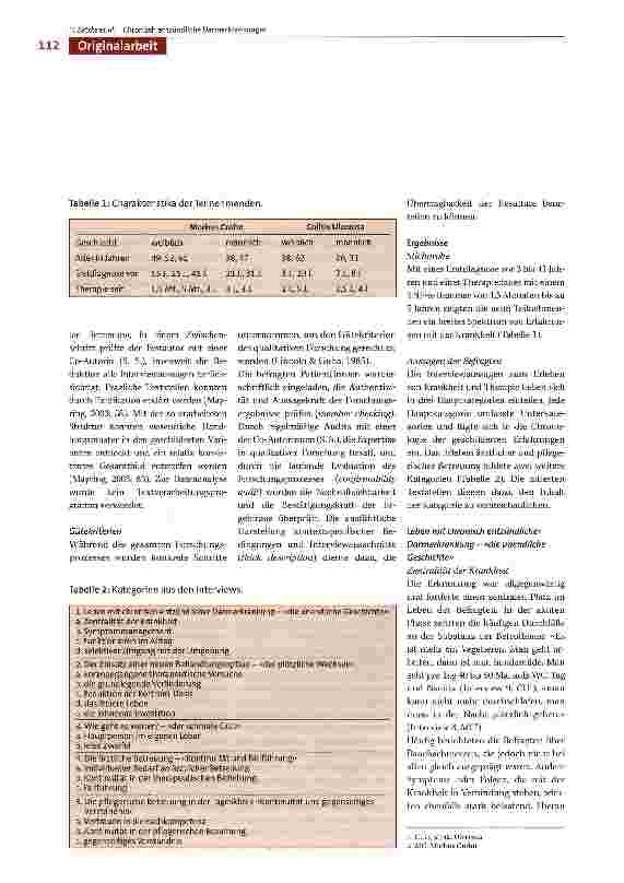 Vorschauseite 4: Chronisch entzündliche Darmerkrankungen: Erleben von Krankheit, Therapie und Betreuung