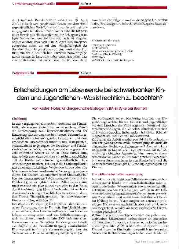 Vorschauseite 3: Sturz an der Brandschutztür
