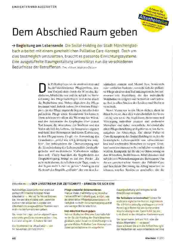 Vorschauseite 1: Dem Abschied Raum geben