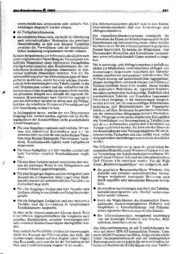 Vorschauseite 3: informationssystem Krankenhauswesen der Freien u. Hansestadt Hamburg Zur Entscheidungsfindung über eine bedarfsgerechte Krankenhausstruktur