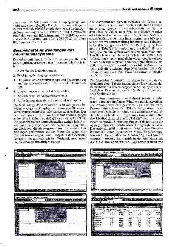 Vorschauseite 4: informationssystem Krankenhauswesen der Freien u. Hansestadt Hamburg Zur Entscheidungsfindung über eine bedarfsgerechte Krankenhausstruktur