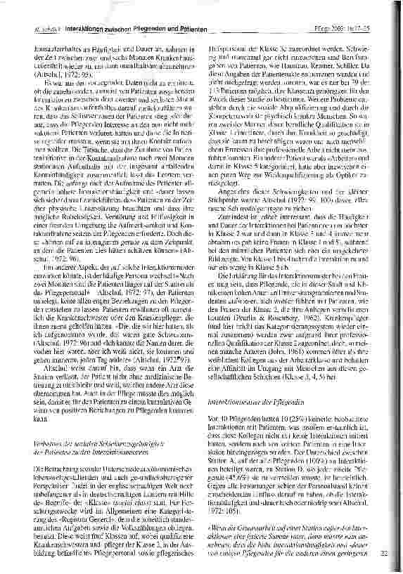 Vorschauseite 6: Interaktionen zwischen Pflegenden und Patienten Eine klassische Studie in der akuten Psychiatrie