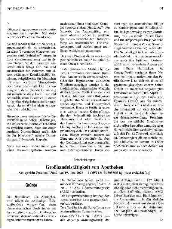 Vorschauseite 2: Teilbilanzierte Diäten: Die Brücke zwischen Lebensmittel und Arzneimittel Nutrialien von Schwabe