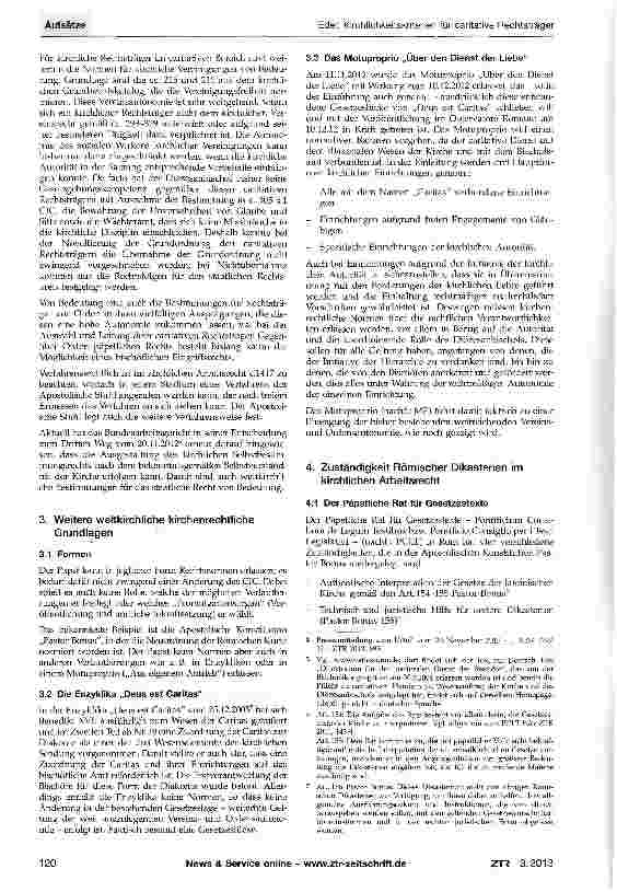 Vorschauseite 2: Kirchlichkeitskriterien für caritative Rechtsträger