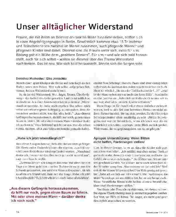 Vorschauseite 1: Unser alltäglicher Widerstand