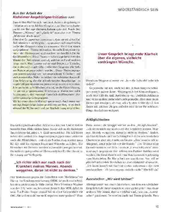 Vorschauseite 2: Unser alltäglicher Widerstand