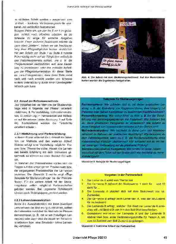Vorschauseite 6: Reflexion von Praxiseinsätzen - wie aus Erlebnissen in der Praxis Lernerfahrungen und -erwartungen werden