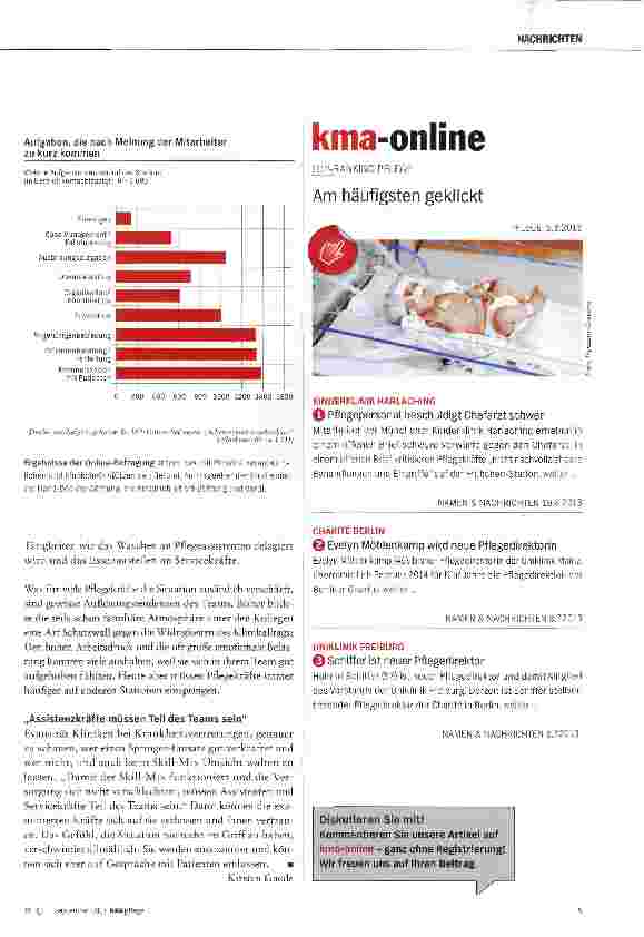 Vorschauseite 2: Keine Zeit für Patientengespräche