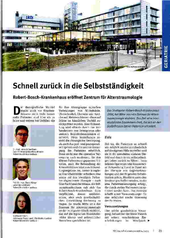 Vorschauseite 1: Schnell zurück in die Selbstständigkeit