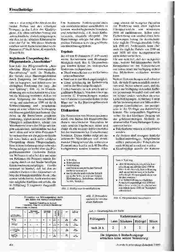 Vorschauseite 3: Infektionswege bei der instrumentellen Harnableitung Zur Permeation von Mikroorganismen durch den Ballon von Foleykathedern