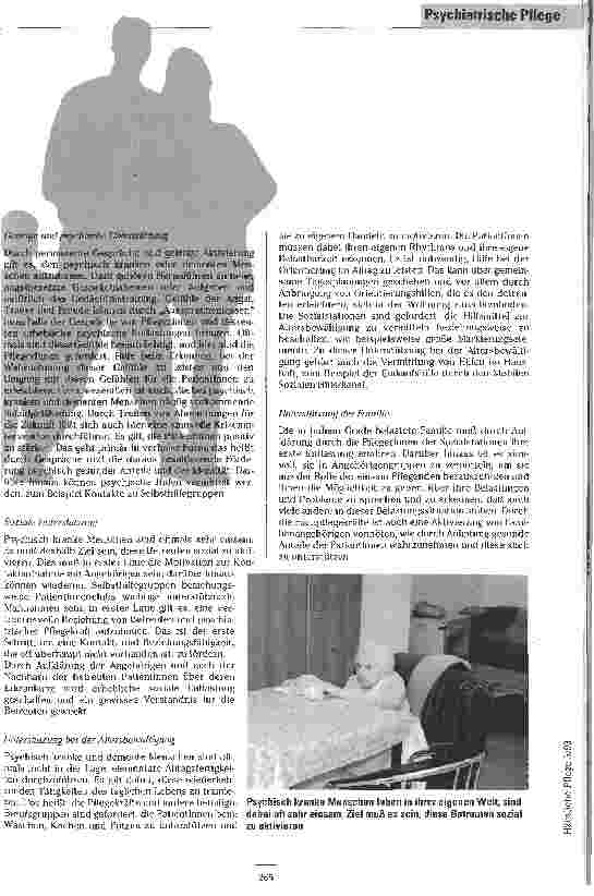 Vorschauseite 4: Aufbau ambulanter psychiatrischer Pflege Psychisch kranke und alte Menschen in der Familie