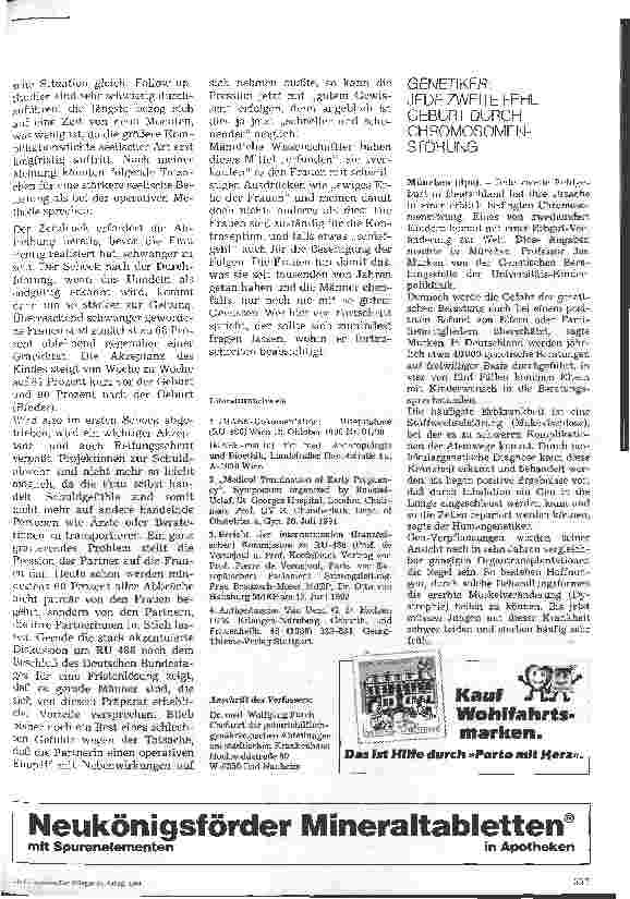 Vorschauseite 3: Schwangerschaftsabbruch mit RU-486 - ein Fortschritt?