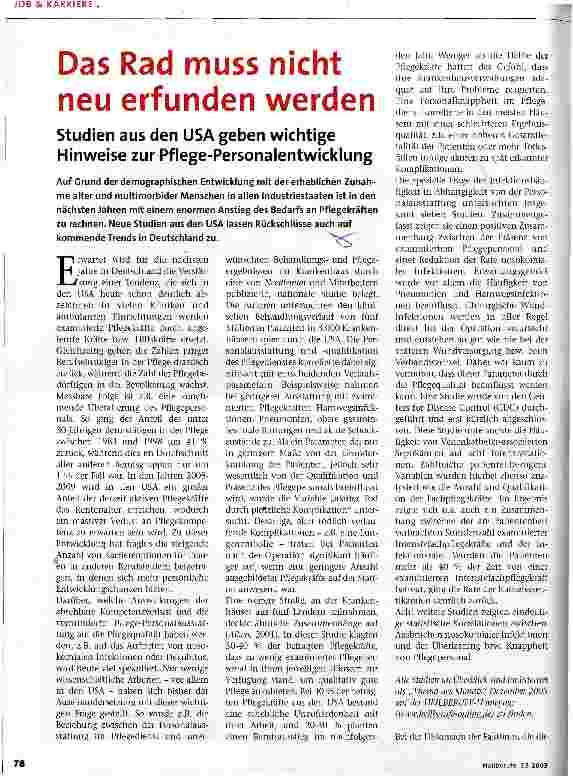 Vorschauseite 1: Das Rad muss nicht neu erfunden werden