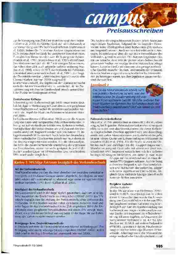 Vorschauseite 2: Die Suche nach der optimalen Versorgung - eine unendliche Geschichte? Wundversorgung, Teil 12