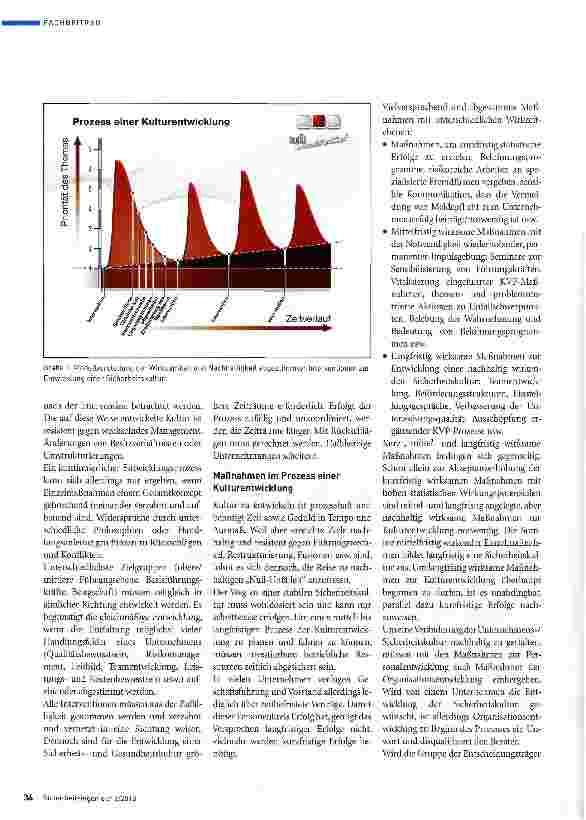Vorschauseite 3: Illusionen, die mit der Vorstellung einer Entwicklung der Sicherheitsund/oder Gesundheitskultur einhergehen