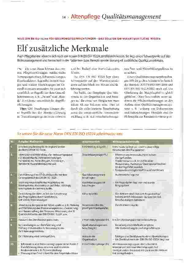 Vorschauseite 1: Elf zusätzliche Merkmale