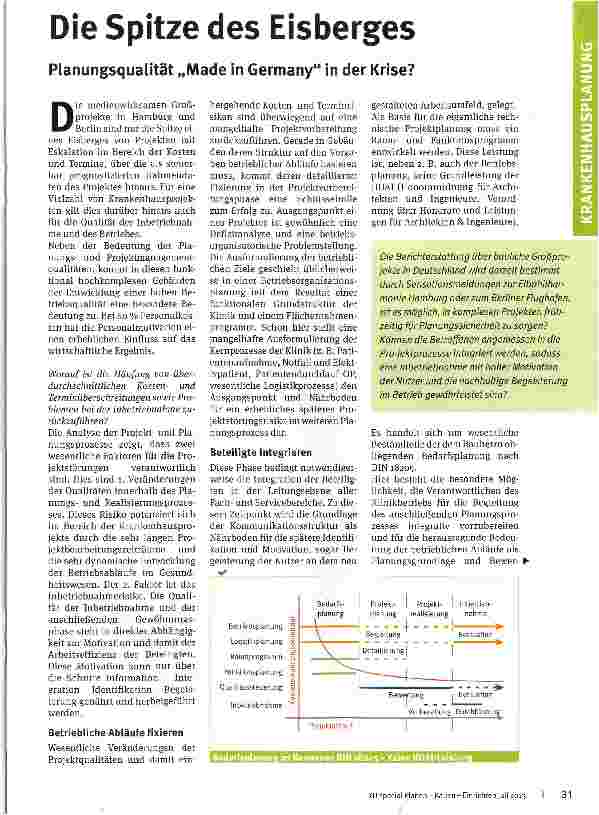 Vorschauseite 1: Die Spitze des Eisberges