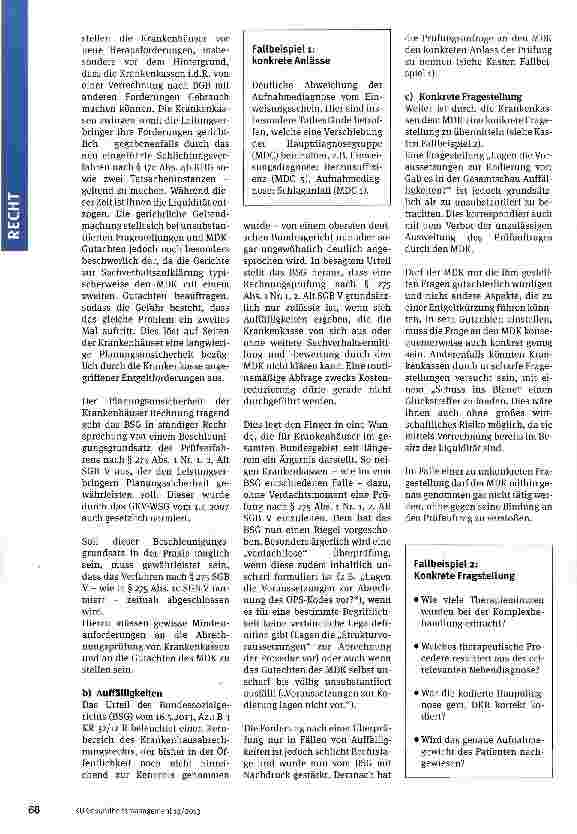 Vorschauseite 2: Streit um die Abrechnungen!