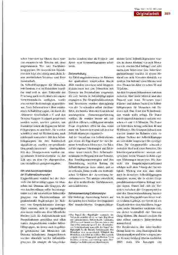 Vorschauseite 3: Eine Analyse der individuellen Wahrnehmungsund Bewältigungsstrategien von Menschen mit Demenz im Frühstadium ihrer Erkrankung unter Beachtung der Funktion und Wirksamkeit von Selb…