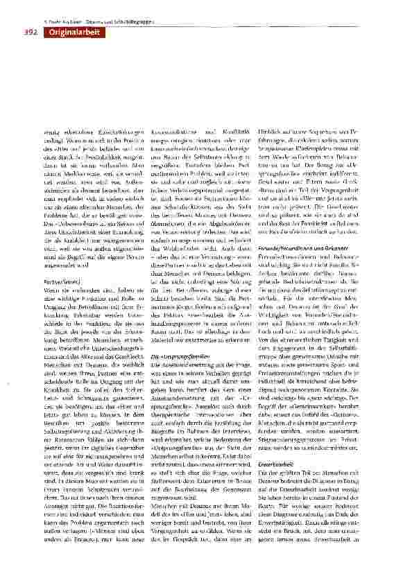 Vorschauseite 6: Eine Analyse der individuellen Wahrnehmungsund Bewältigungsstrategien von Menschen mit Demenz im Frühstadium ihrer Erkrankung unter Beachtung der Funktion und Wirksamkeit von Selb…