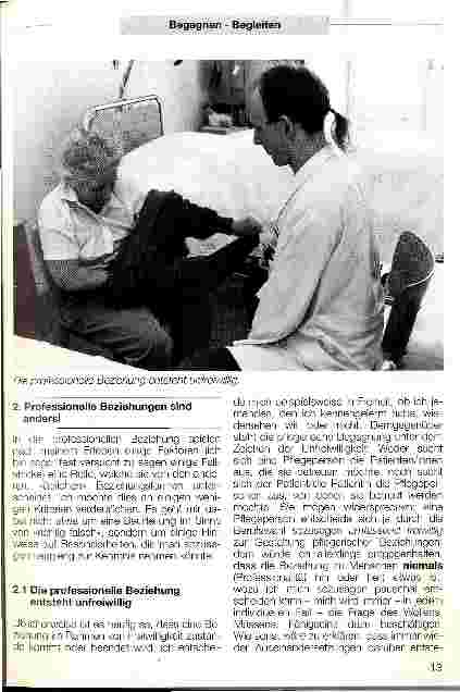 Vorschauseite 3: Begegnen - Begleiten, Herausforderung - Überforderung?