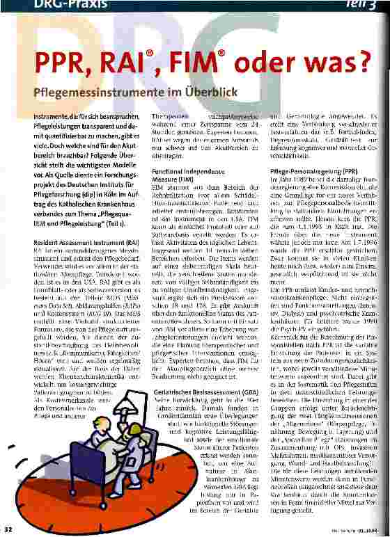 Vorschauseite 1: PPR,RAI,FIM oder was?