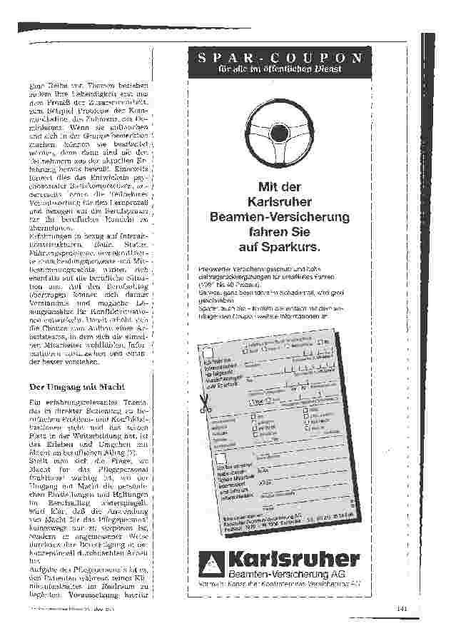 Vorschauseite 5: Die Weiterentwicklung Fachkrankenschwester/-pfleger für Psychiatrie Entwicklung und Perspektiven