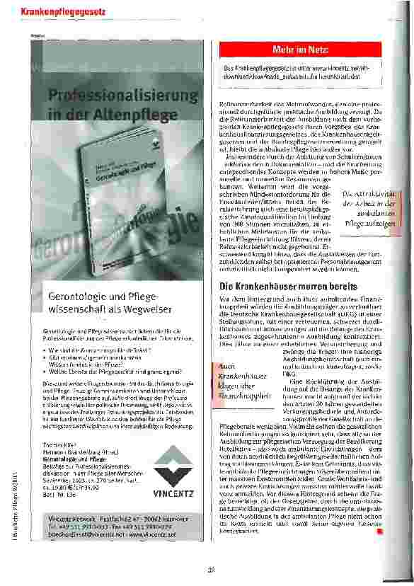 Vorschauseite 3: Chancen im Keim erstickt?