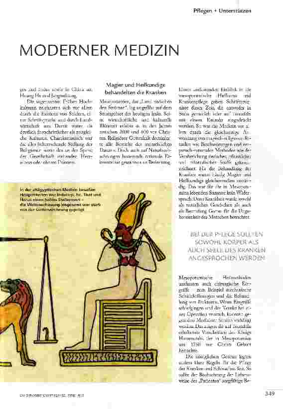 Vorschauseite 2: FRÜHE HOCHKULTUREN: ZWISCHEN MAGIE UND MODERNER MEDIZIN