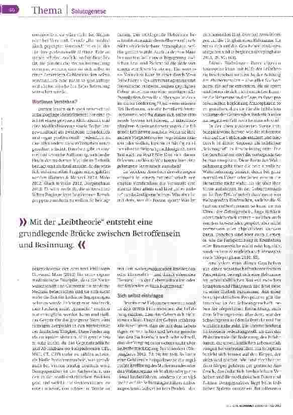 Vorschauseite 2: Spürqualitäten