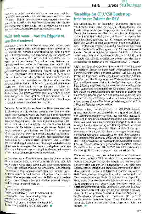 Vorschauseite 3: Auf dem Weg nach Lahnstein II?