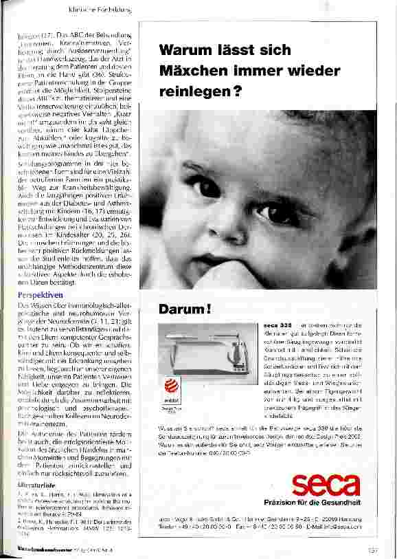Vorschauseite 6: Das interdisziplinäre Modellprojekt Neurodermitis-Schulung für Kinder und Jugendliche