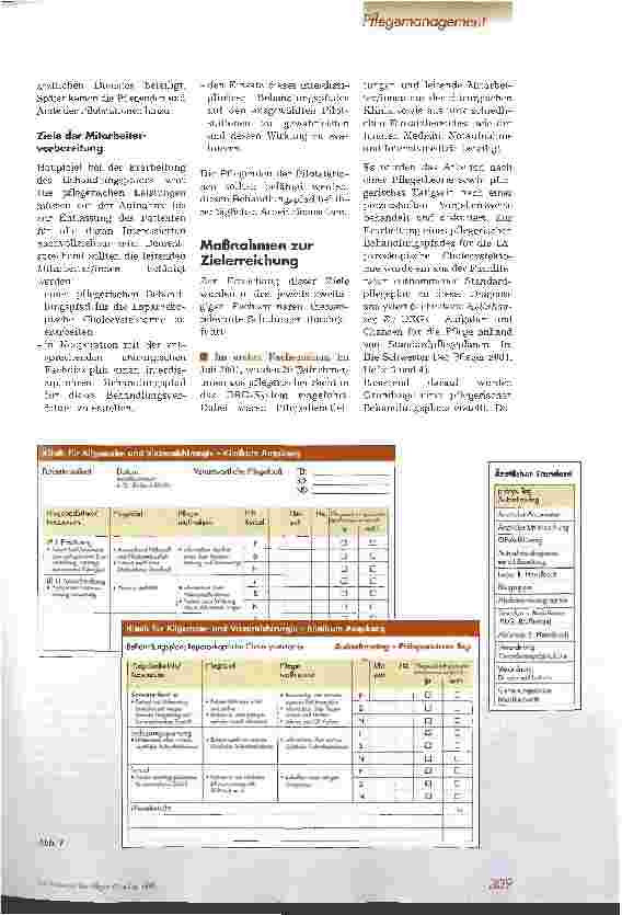 Vorschauseite 2: Einführung eines interdisziplinären Behandlungspfades