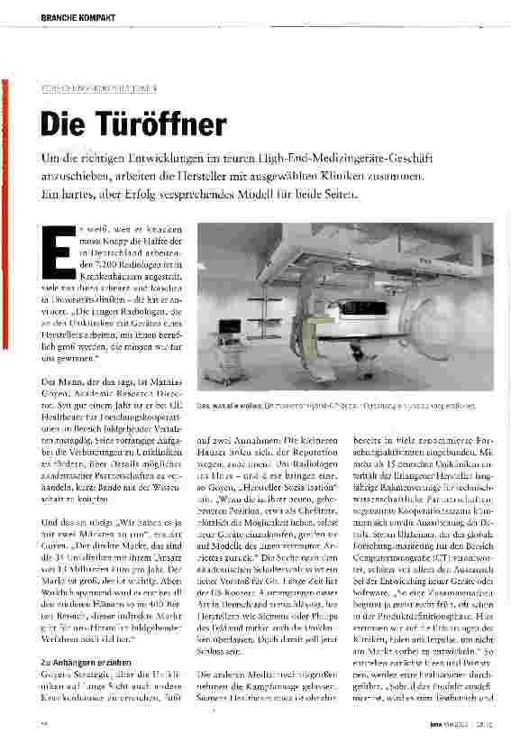 Vorschauseite 1: Die Türöffner