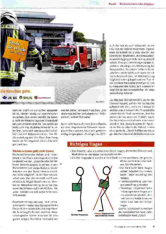 Vorschauseite 2: Wer fit ist, ist klar im Vorteil
