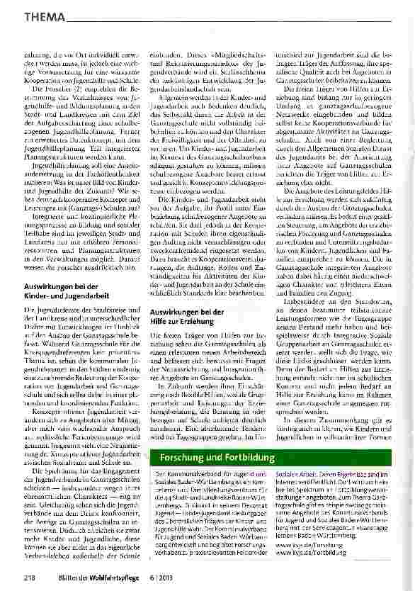 Vorschauseite 2: Auf der Suche nach kooperativen Konzepten