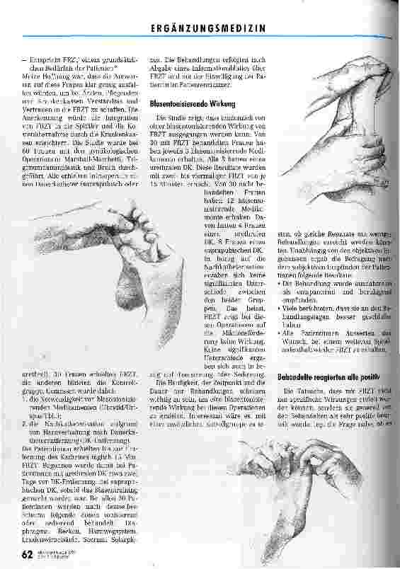 Vorschauseite 2: Alternative zu Pillen Studie über Fußrefexzonenmassage