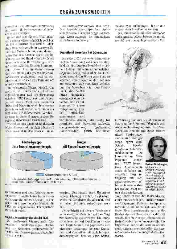 Vorschauseite 3: Alternative zu Pillen Studie über Fußrefexzonenmassage