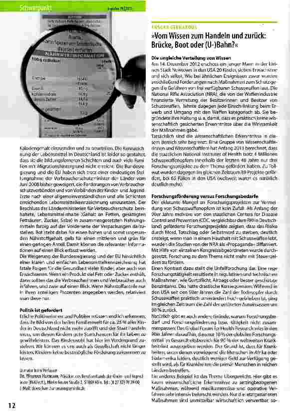 Vorschauseite 2: Ernährungsmangel - Fehlernährung -Hunger-Armut
