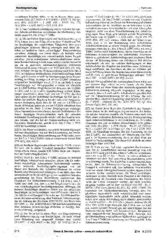 Vorschauseite 3: Stufenzuordnung - Berücksichtigung einschlägiger Berufserfahrung aus früheren befristeten Arbeitsverhältnissen für den Stufenaufstieg