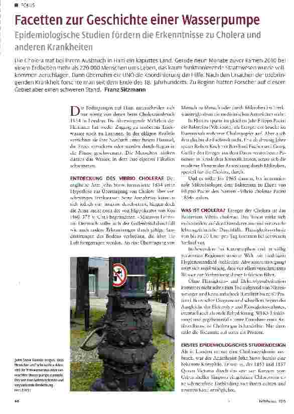 Vorschauseite 1: Facetten zur Geschichte einer Wasserpumpe
