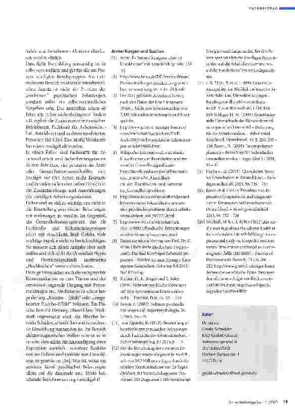 Vorschauseite 6: Sind psychische Erkrankungen für uns überhaupt ein Thema?