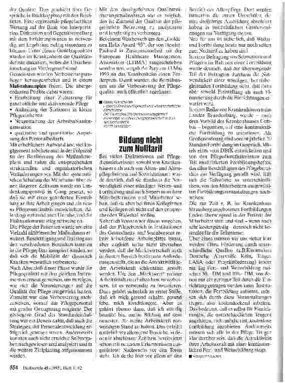 Vorschauseite 3: Qualitätssicherung Entwicklung eines Qualitätssicherungsprogramms für die Pflege von Langzeitkranken