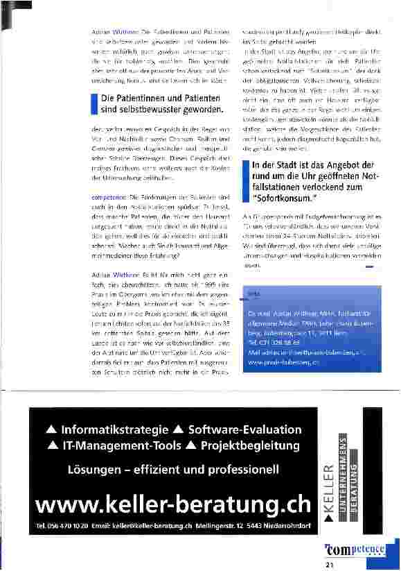 Vorschauseite 3: Von der verzerrten Risikowahrnehmung zum Hausarzt als Treuhänder