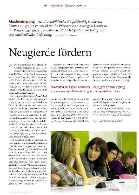 Vorschauseite 1: Neugierde fördern