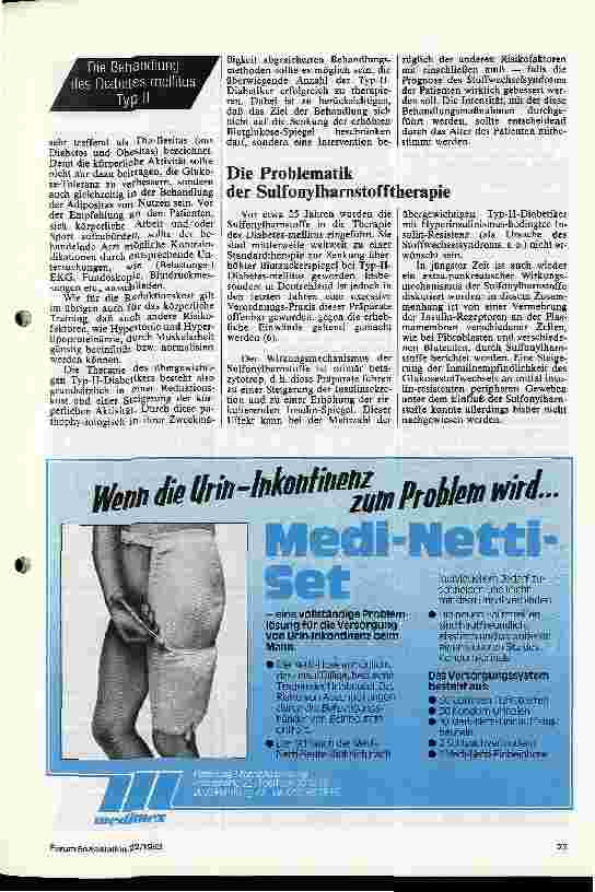 Vorschauseite 3: Die Behandlung des Diabetes mellitus Typ II
