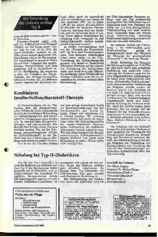 Vorschauseite 5: Die Behandlung des Diabetes mellitus Typ II