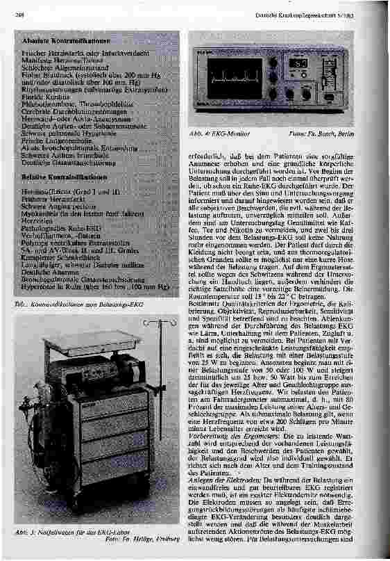 Vorschauseite 3: Das Belastungs-Elektrokardiogramm