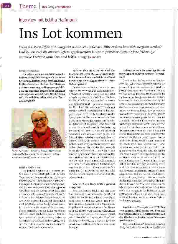 Vorschauseite 1: Ins Lot kommen